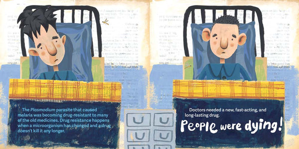 Fever, Moments in Science series of STEM nonfiction picture books, by Darcy Pattison. Medical research, ages 7-12. Female scientist