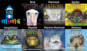 7 extraordinary animal paperbacks. Nonfiction picture book for 7-12 year olds. Celebrate the animal kingdom.