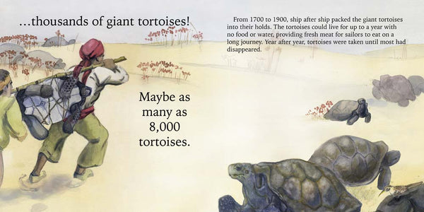 Diego, the Galapagos Giant Tortoise, Another Extraordinary Animal series, nonfiction STEM picture book, ages 7-12, by Darcy Pattison