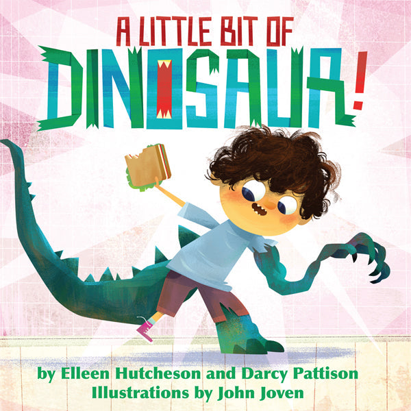 A Little Bit of Dinosaur series, Book 1, by Darcy Pattison and Elleen Hutcheson, ages 5-10. STEM books with humor
