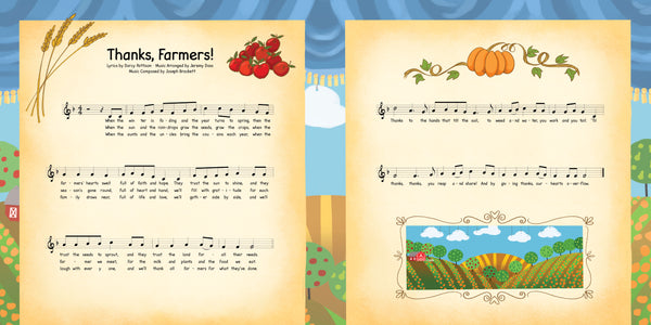 Thanks, Farmers: Complete Elementary Music and Agriculture Package