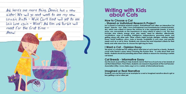 I Want a Cat, Read and Write series, language arts,writing opnion, narrative, informative. essays, by Darcy Pattison, ages 5-11