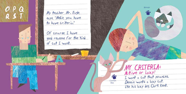 I Want a Cat, Read and Write series, language arts,writing opnion, narrative, informative. essays, by Darcy Pattison, ages 5-11