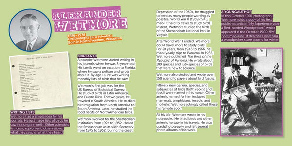 Pages 4-5 Field Notebooks, nonfiction STEM picture book looking at scientists notebooks to teach us how to write about science. Ages 7-12.
