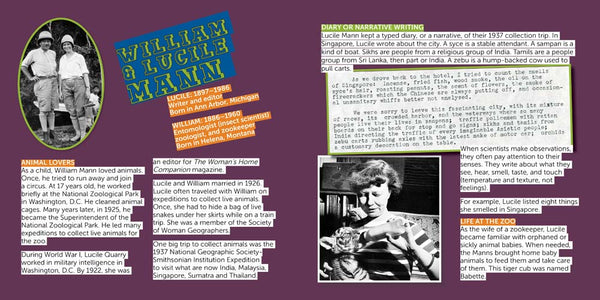 Page 8-9 Field Notebooks, nonfiction STEM picture book looking at scientists notebooks to teach us how to write about science. Ages 7-12.