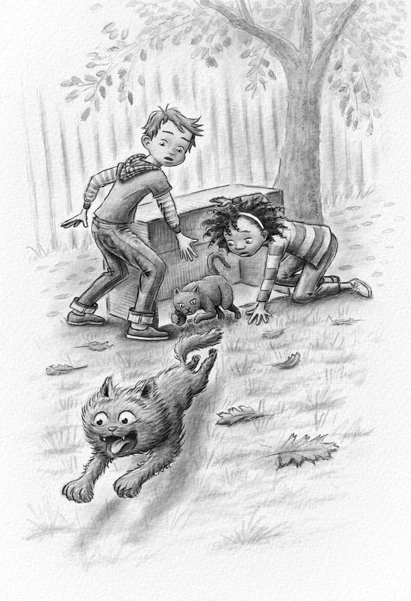 Got Me a Cat short chapter book. Perfect read aloud for Halloween. Learn sign language. For 5-10 year old kids