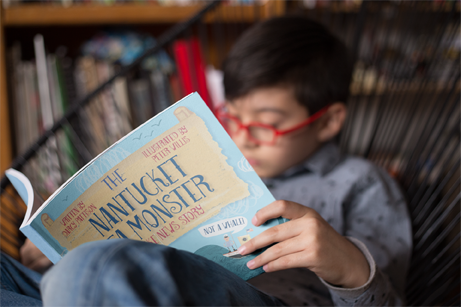 Nantucket Sea Monster, by Darcy Pattison, nonfiction book about fake news and free press, ages 7-12.
