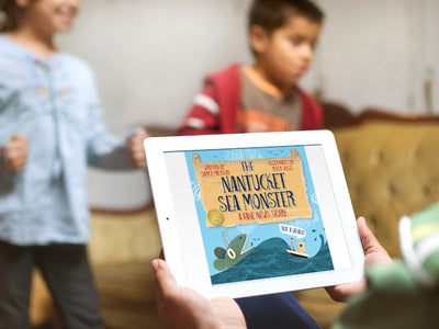 Nantucket Sea Monster, by Darcy Pattison, nonfiction book about fake news and free press, ages 7-12.