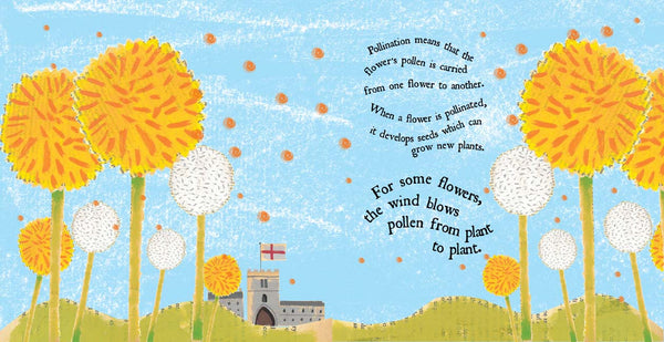 Pollen, Moments in Science books, nonfiction STEM picture books by Darcy Pattison, ages 7-12.