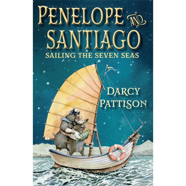 Penelolpe and Santiago, middle grade fantasy book about facing the wider world, ages 8-12, by Darcy Pattison