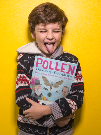 Pollen, Moments in Science books, nonfiction STEM picture books by Darcy Pattison, ages 7-12.