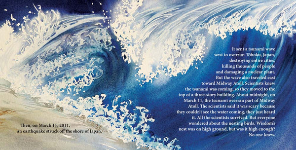Wisdom, the Midway Albatross, Another Extraordinary Animal series of nonfiction STEM picture books by Darcy Pattison, ages 7-12.