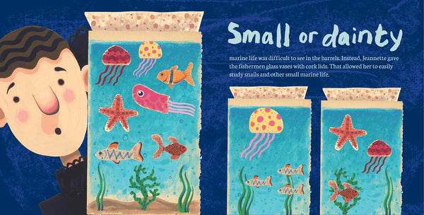Aquarium, Moments in Science series of STEM nonfiction picture books by Darcy Pattison. Ages 7-12. Female scientist Marine science