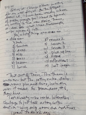 The Story that Started with A List