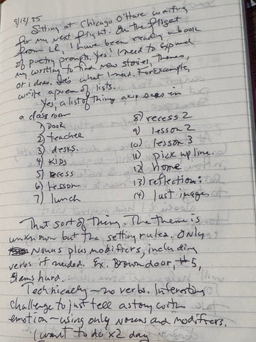 The Story that Started with A List