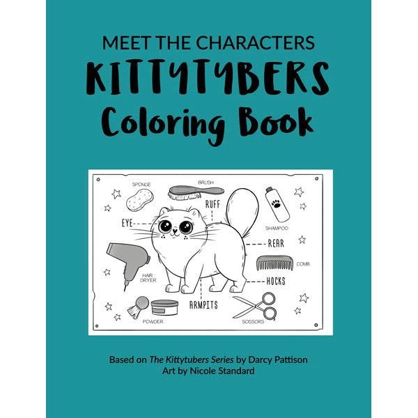 Kittytubers Coloring Book: Meet the Characters