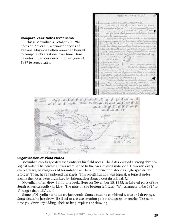 My STEAM Notebook, STEM writing book for kids by Darcy Pattison